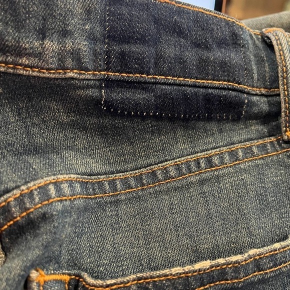 The Great NEW The Straight A High Rise Cropped Length Straight Leg Jeans Size 25 - Picture 9 of 15